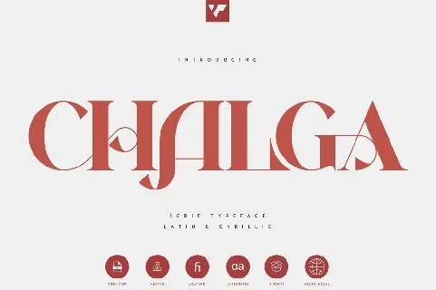 Chalga VP font