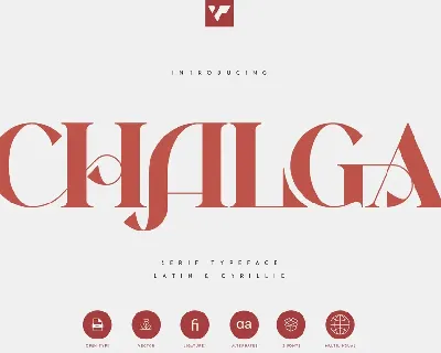 Chalga VP font