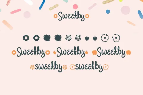 Sweetby Demo font