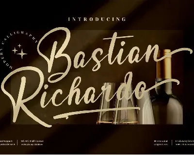 Bastian Richardo font