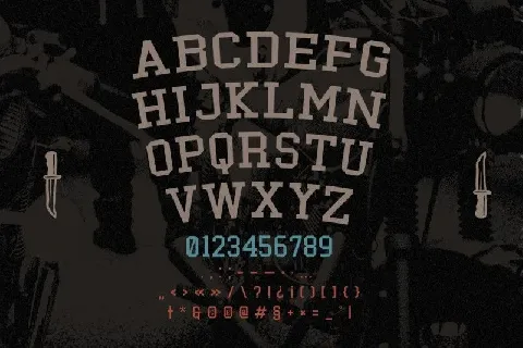 Black Milk Display font