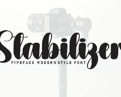 Stabilizer Script font
