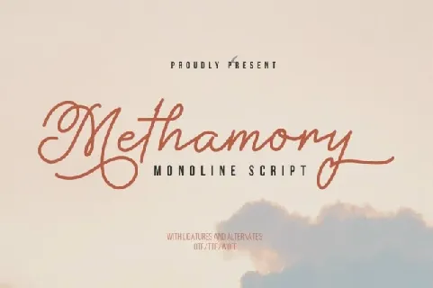 Methamory font