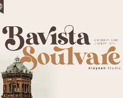 Bavista Soulvare font