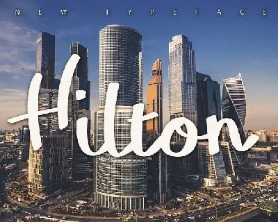 Hilton Typeface Free font