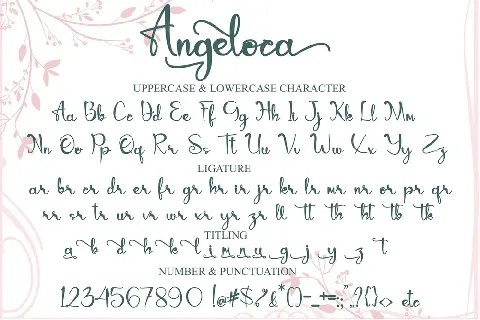 Angeloca font