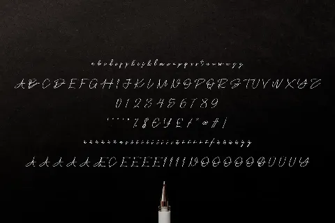 Porbhesa Signature font