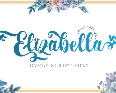 Elizabella font