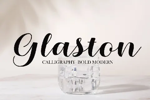 Glaston font