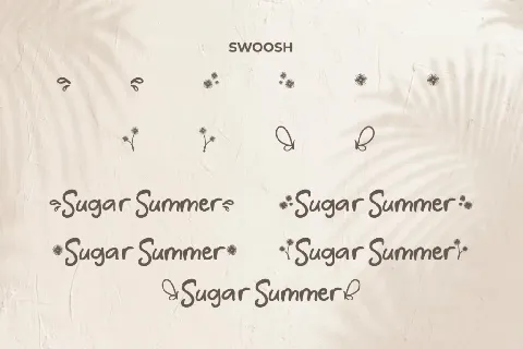 SugarSummerDemo font