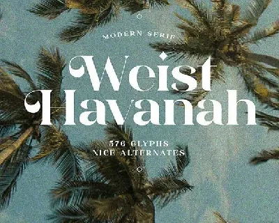 Weist Havanah font