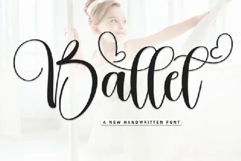 Ballet Script font