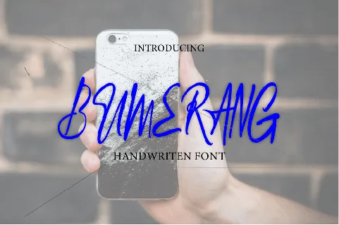 Bumerang Typeface font