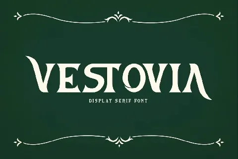 Vestovia font