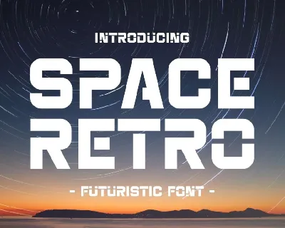 Space Retro font