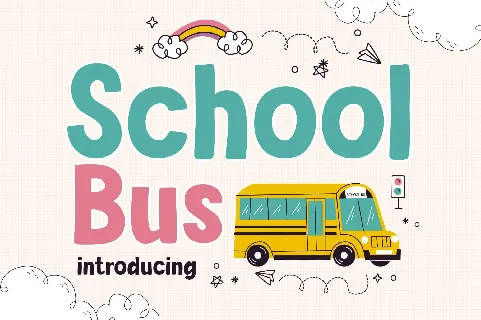 School Bus font
