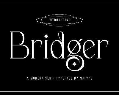 Bridger font