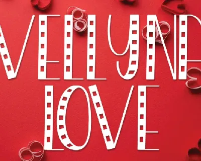 Vellyna Love Display font