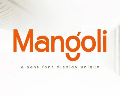 Mangoli font