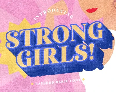 Strong Girls font