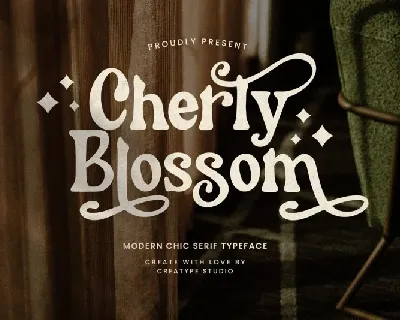 Cherly Blossom font