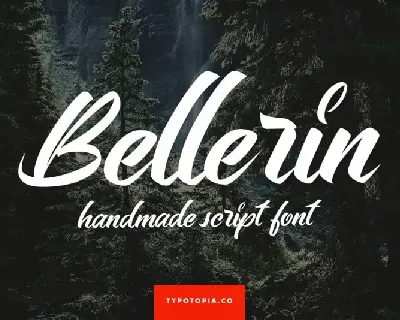 Bellerin Handmade Script font