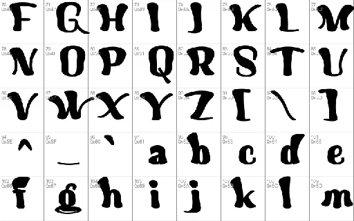 Henstoka font