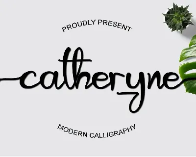 Catheryne font