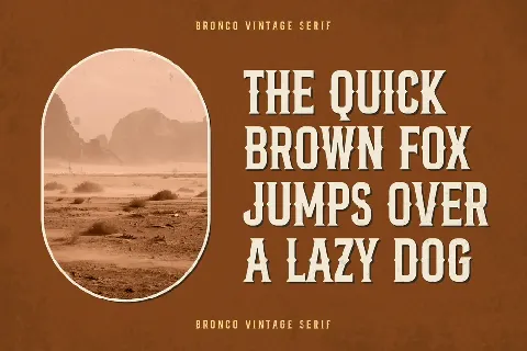 Bronco Personal Use font