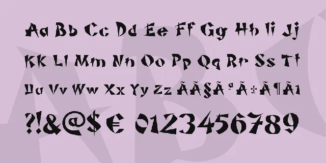 Pi Sheng font
