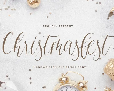 Christmasfest font