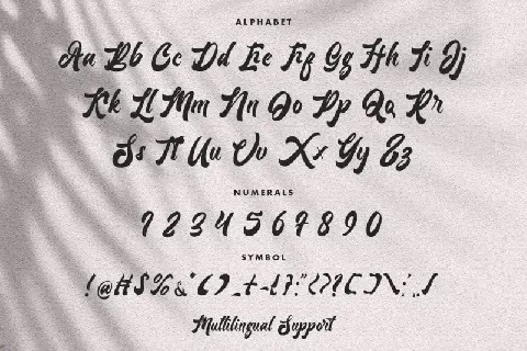 Lantenia Modern Script font