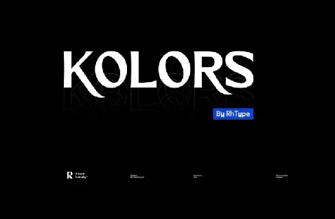 Kolors font