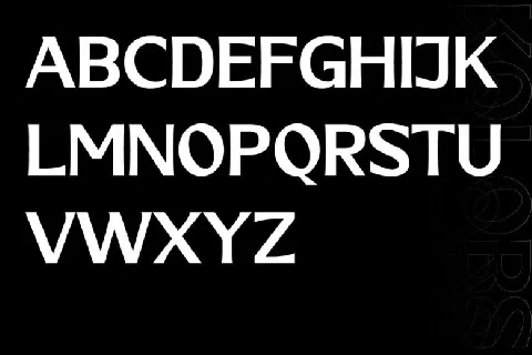 Kolors font