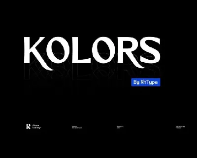 Kolors font