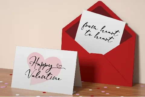 My Valentine - Personal Use font