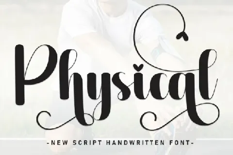 Physical Script font