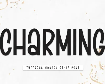 Charming Display Typeface font