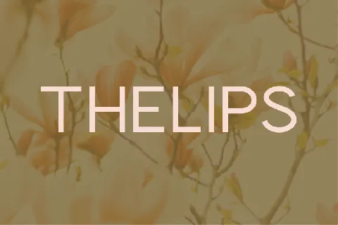 Thelips font