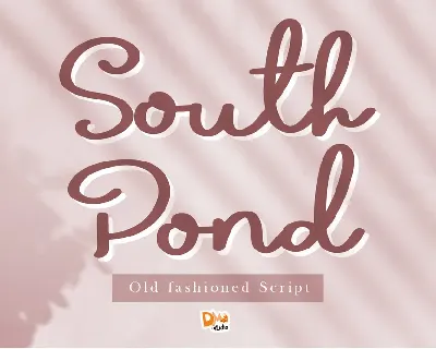 South Pond font