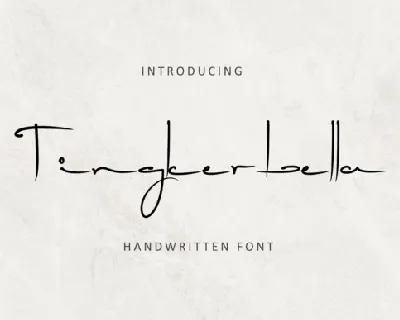 Tingkerbella Script font