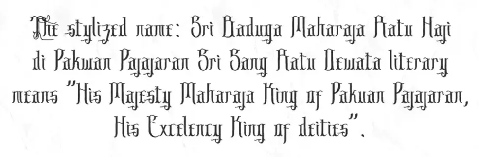 Sribaduga font