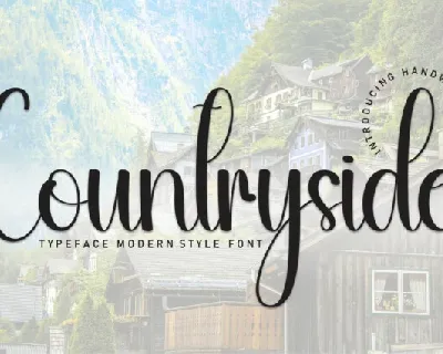 Countryside Script font