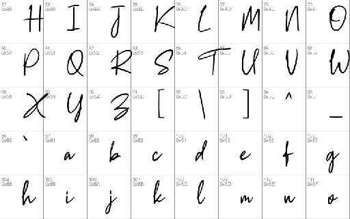 Rickstar Stubbly font