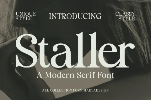 Staller font