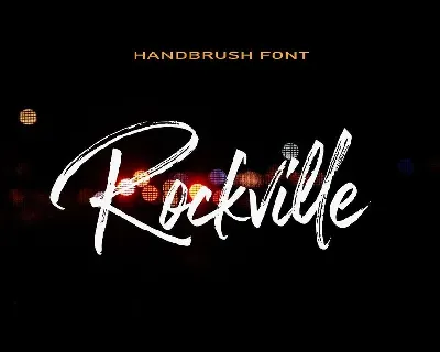 Rockville font