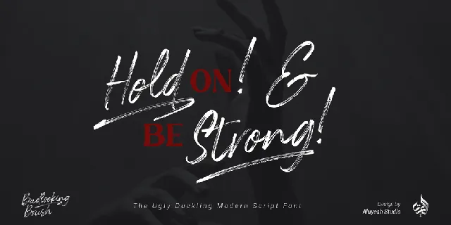 Badlooking Brush font