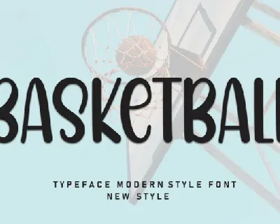 Basketball Display font