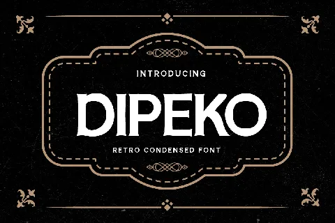 Dipeko font