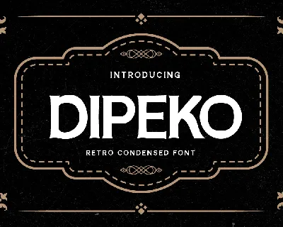 Dipeko font